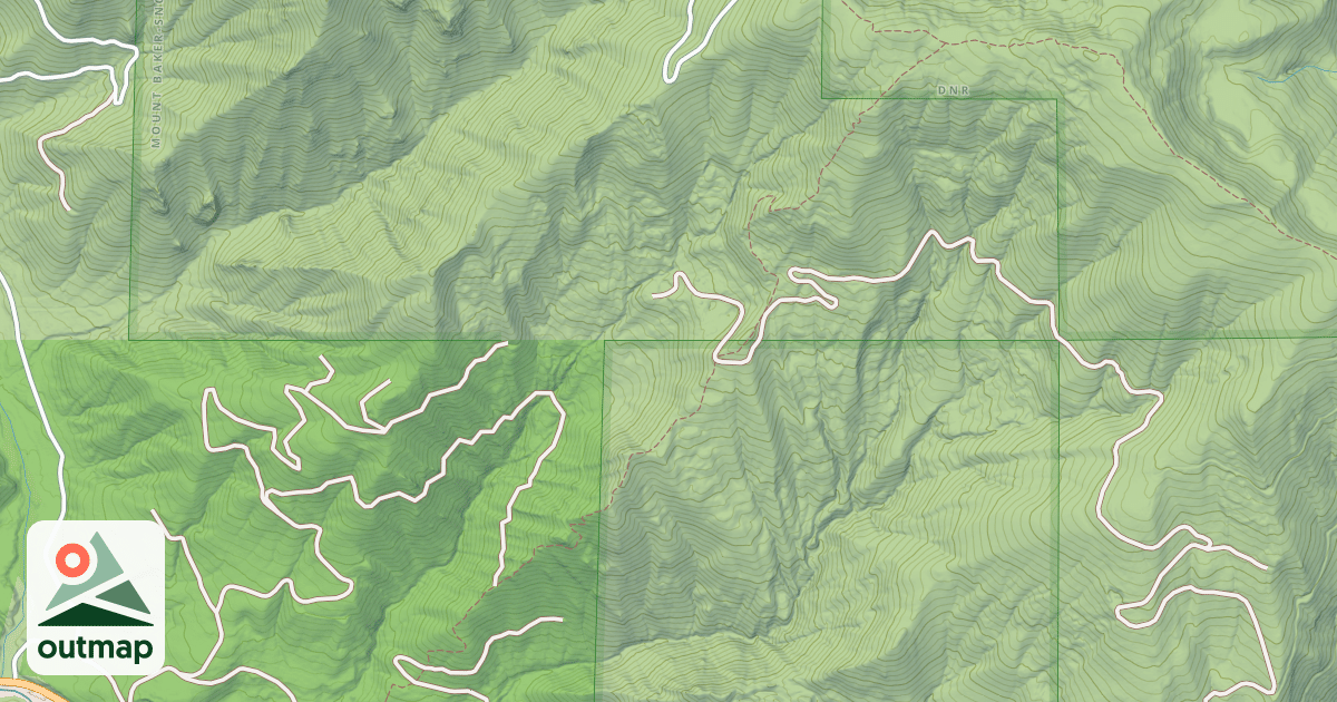 Map of CHRISTOFF TRAIL