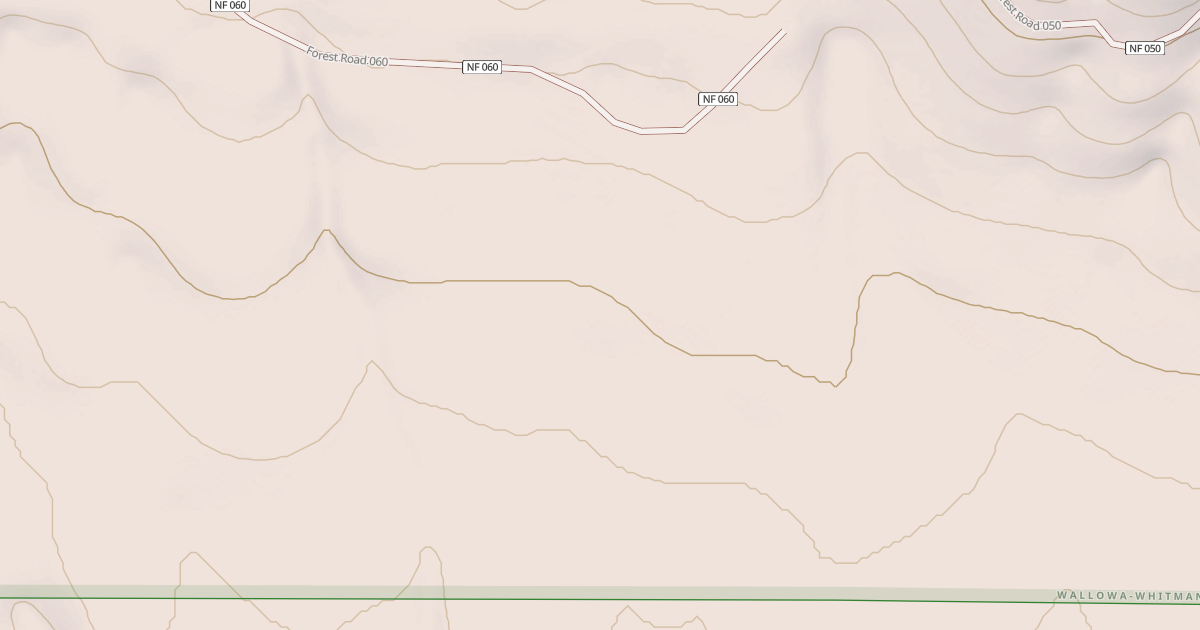 Map preview of USFS National Forest System Roads {72973968-FD50-46FF-B013-CADBE329A12E}