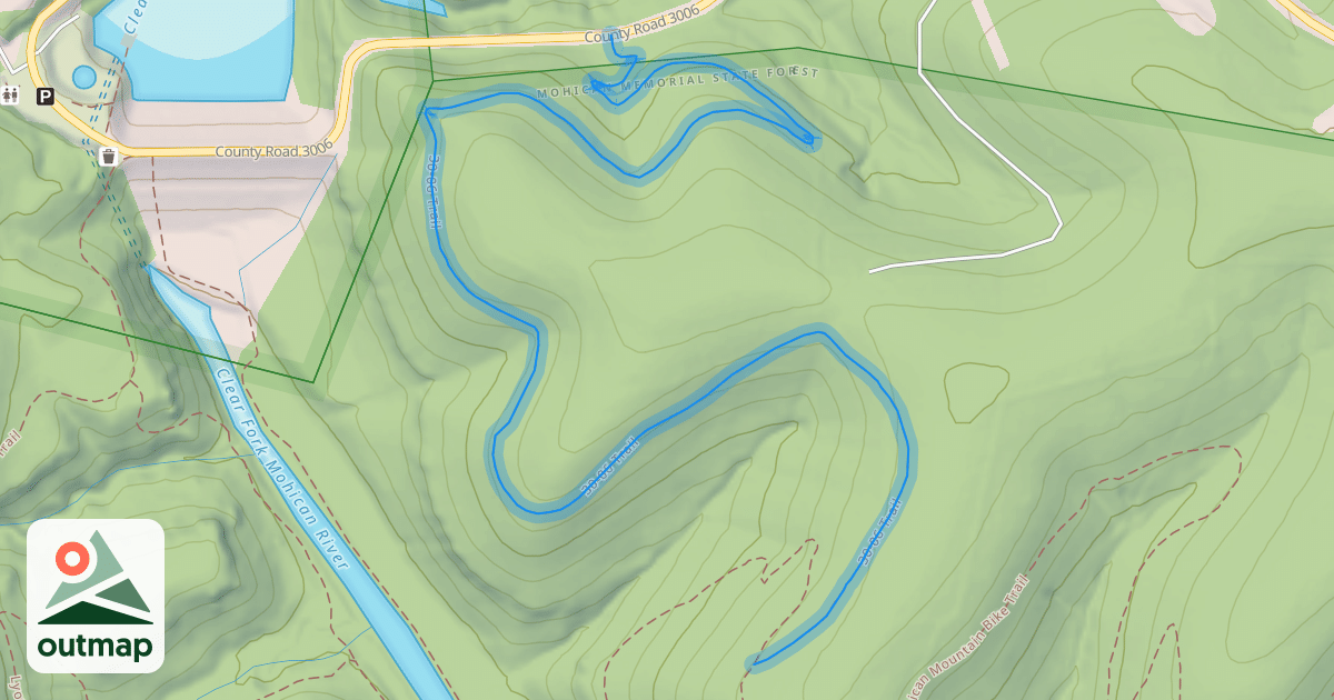 Map of 30-06 Trail