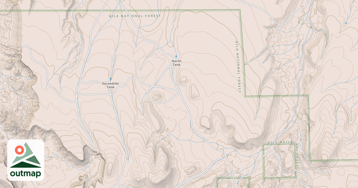 Map of 4000 F