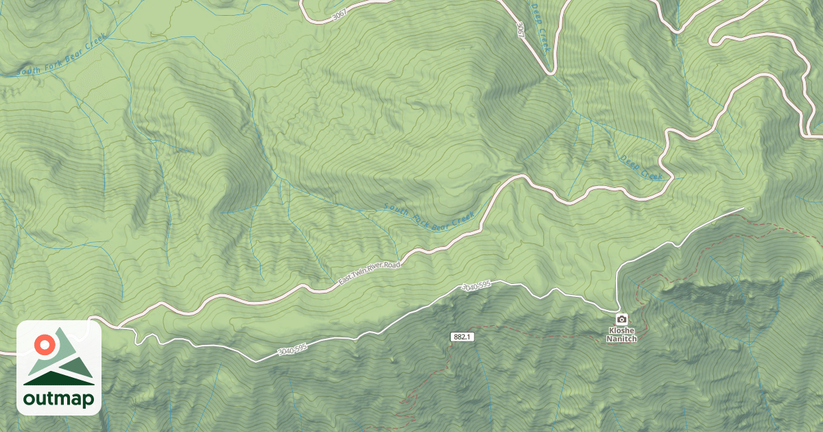Map of KLOSHE NANITCH LOOK OUT