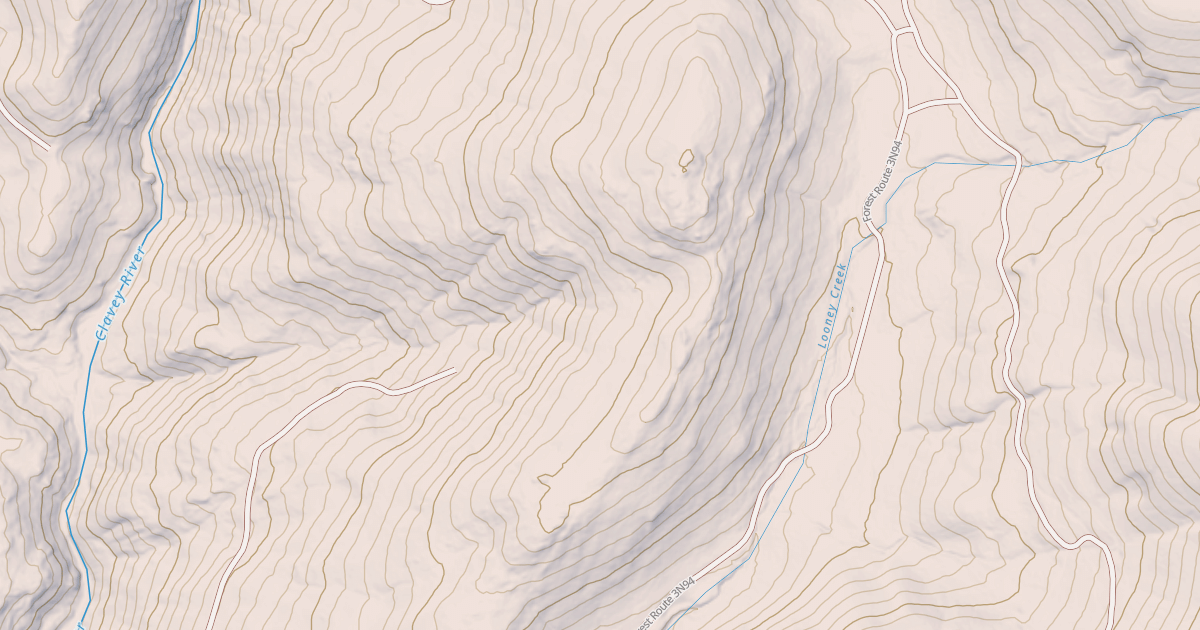Map preview of HULL CREEK OHV - ATV