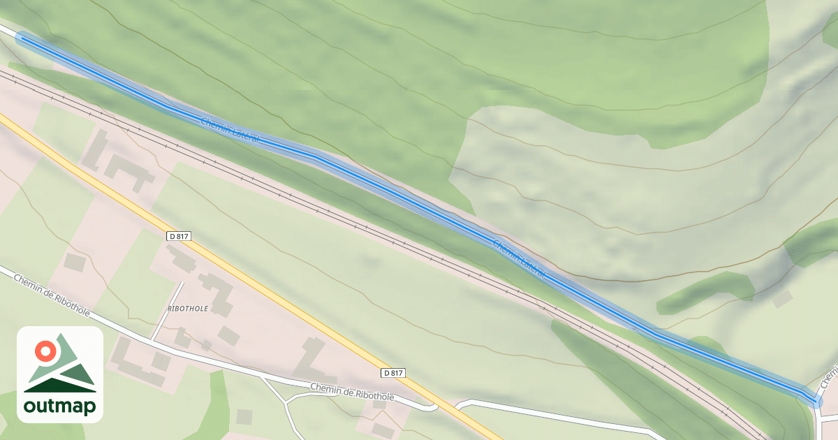 Map of Chemin Latéral