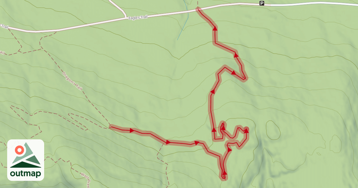 Map of Enchanted Forest