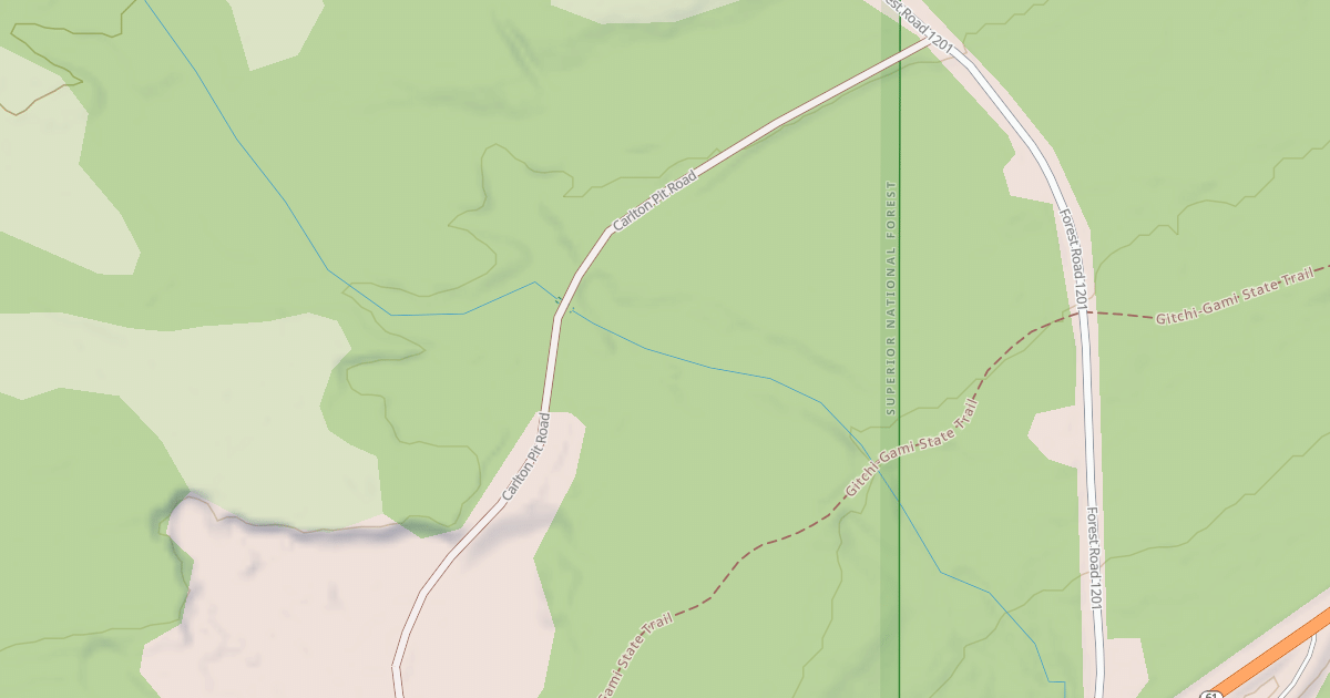 Map preview of CARLTON PIT