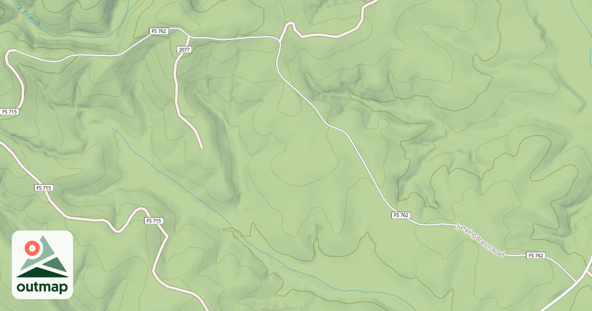 Map of JUMPING BRANCH