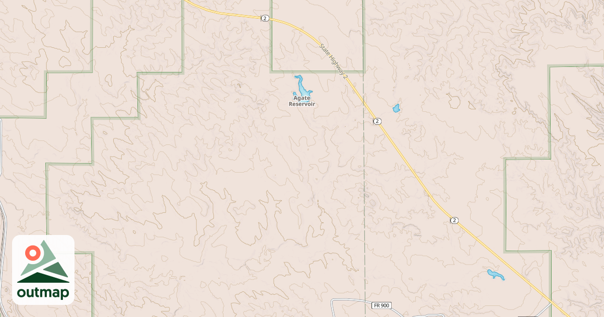 Map of AGATE
