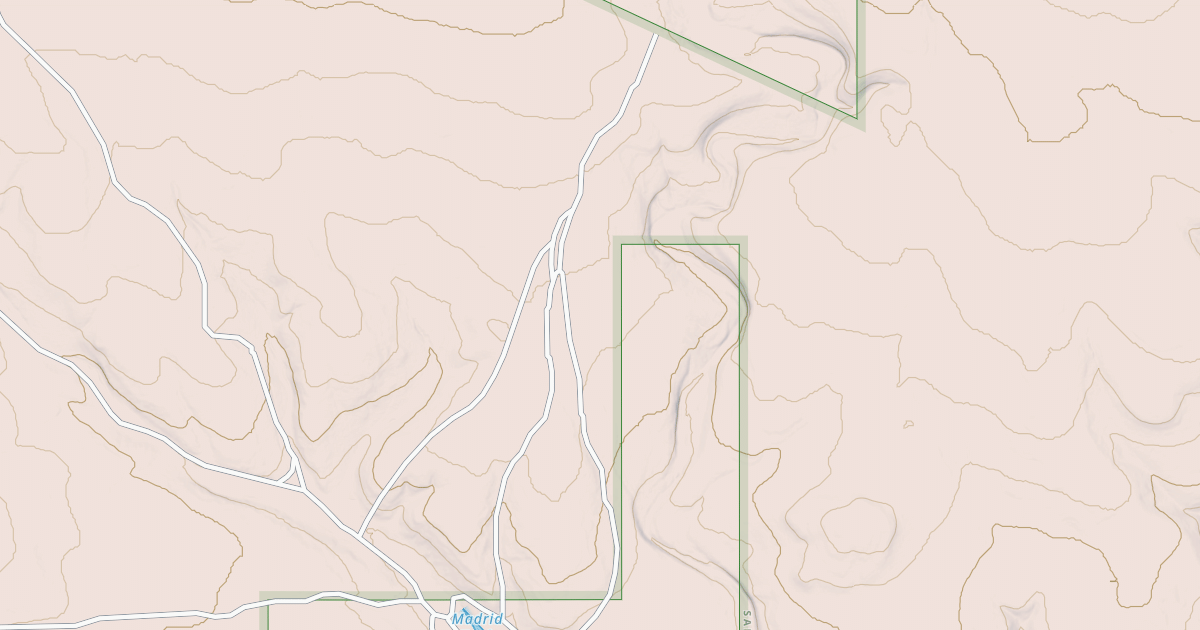 Map preview of USFS Motor Vehicle Use Map Roads {29366193-260F-4A06-80D7-2FD1F5C5721E}