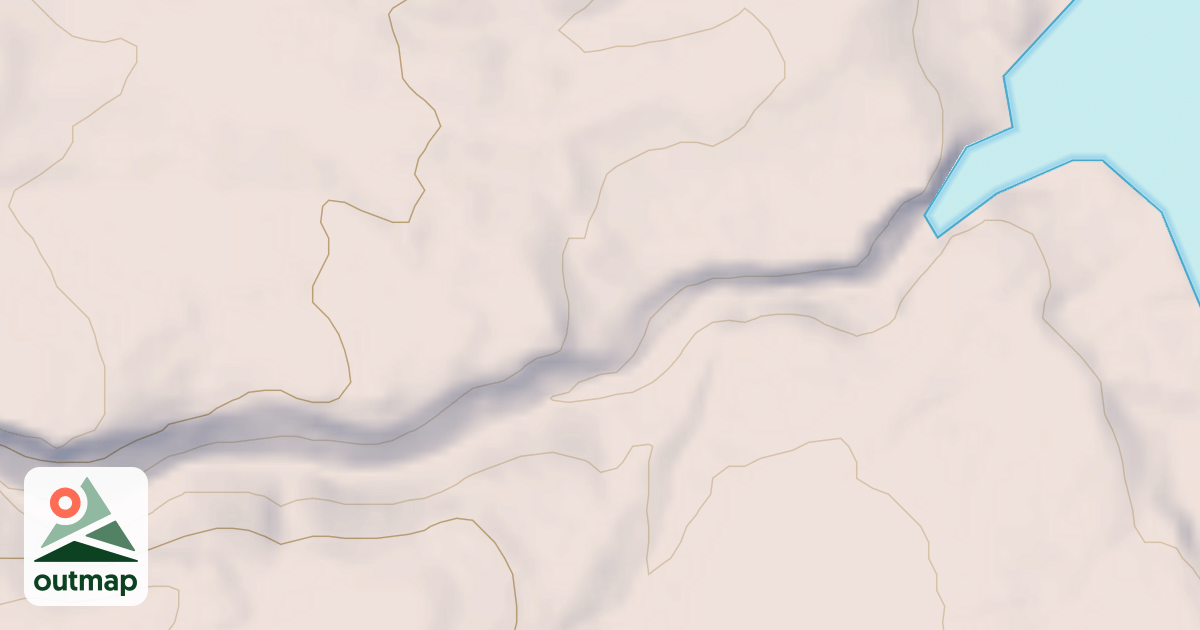 Map of Chase Draw Loop 6