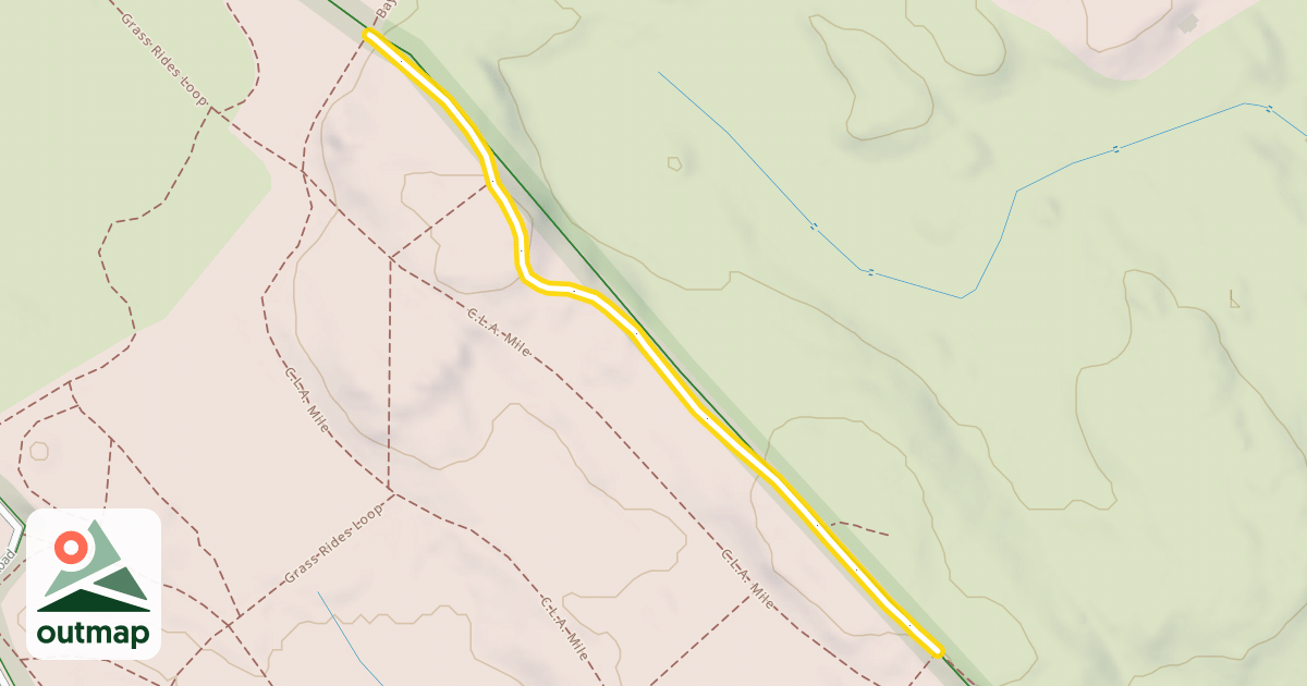 Map of Grass Rides Loop