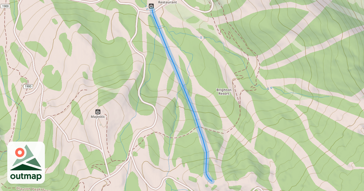 Map of Pine Martin