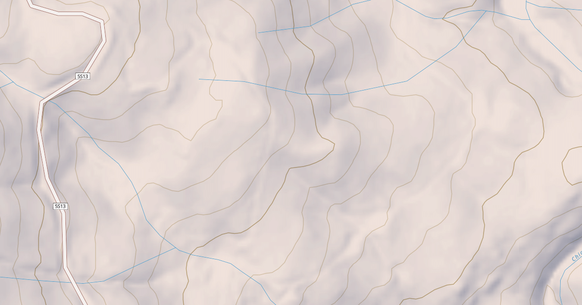 Map preview of Chiquito Canyon