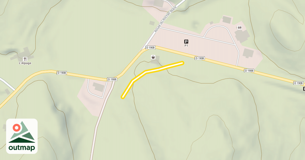 Map of La Verte
