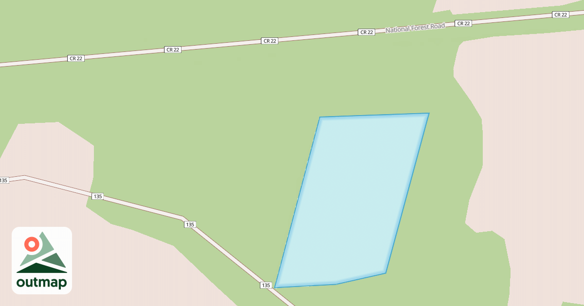 Map of USFS National Forest System Roads {0341E286-1B52-4AE4-96B1-F62D42E25BEF}