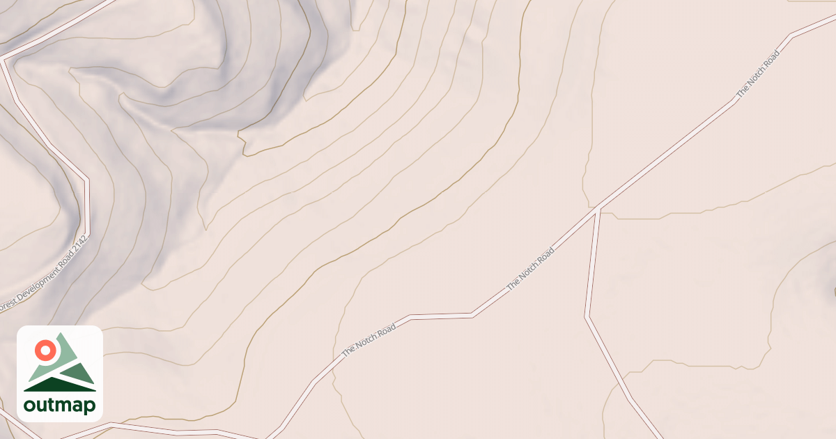 Map of USFS Motor Vehicle Use Map Roads {49BA4E7A-9AE3-4688-B692-8025C8731780}