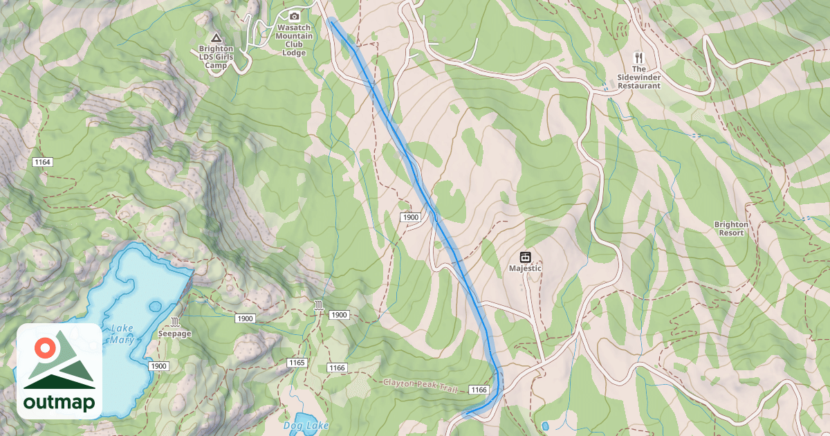 Map of Pacific Highway