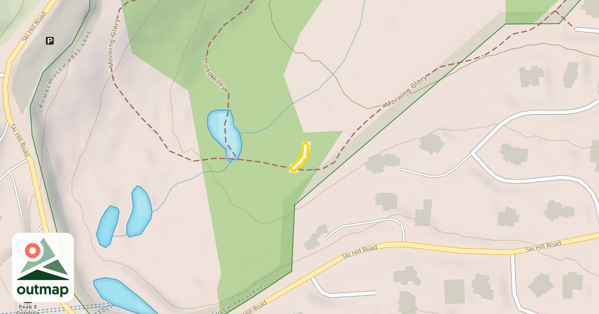 Map of Beaver Meadows