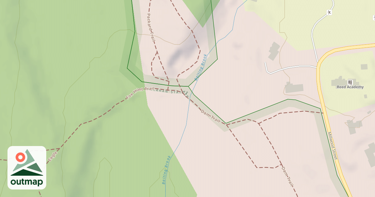 Map of Fox Hunt Trail