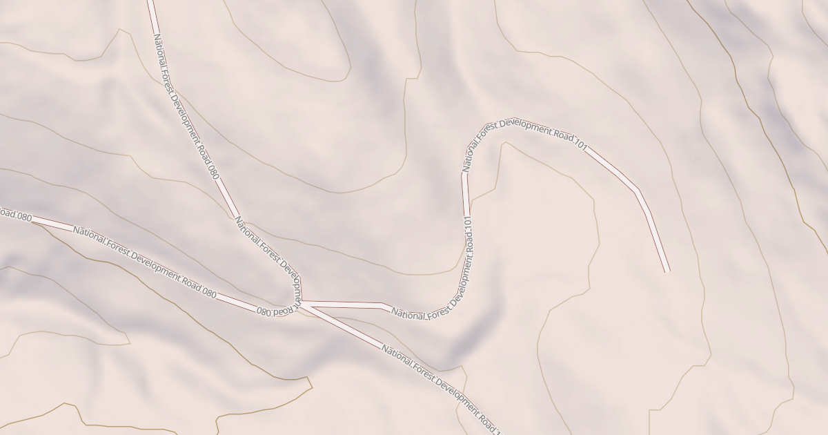Map preview of USFS Motor Vehicle Use Map Roads {3727AC1D-E284-4650-9F5C-4A39C308FE0A}