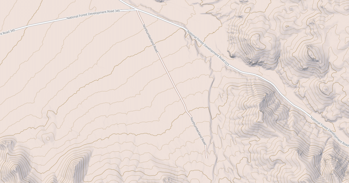 Map preview of NORTHUMBERLAND SPUR