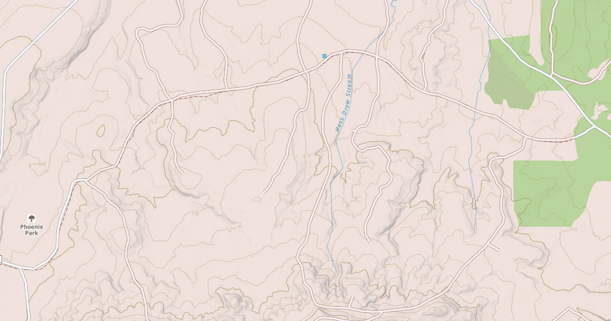 Map preview of USFS National Forest System Roads {D439BE65-2970-4CC5-AE9D-3D908B899A8D}