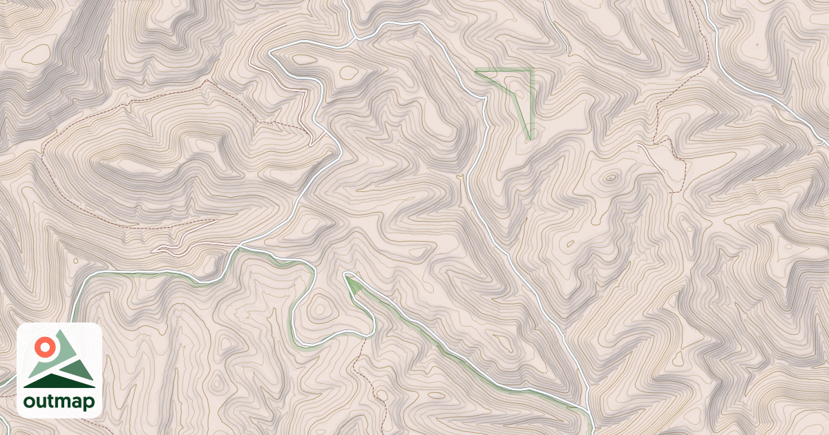 Map of Susquehannock State Forest Snowmobile Trails