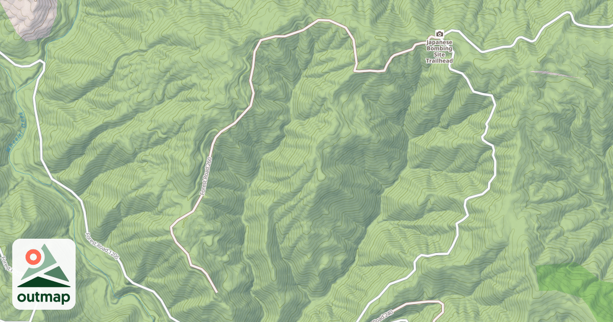 Map of DOWN