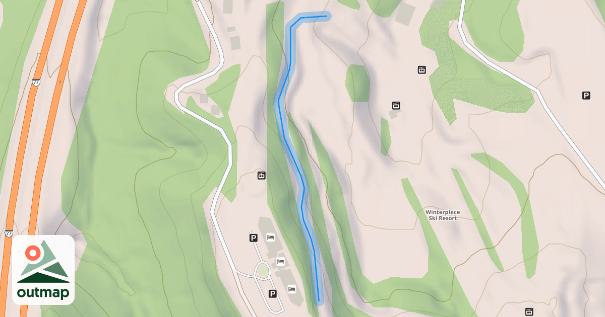 Map of Last Run