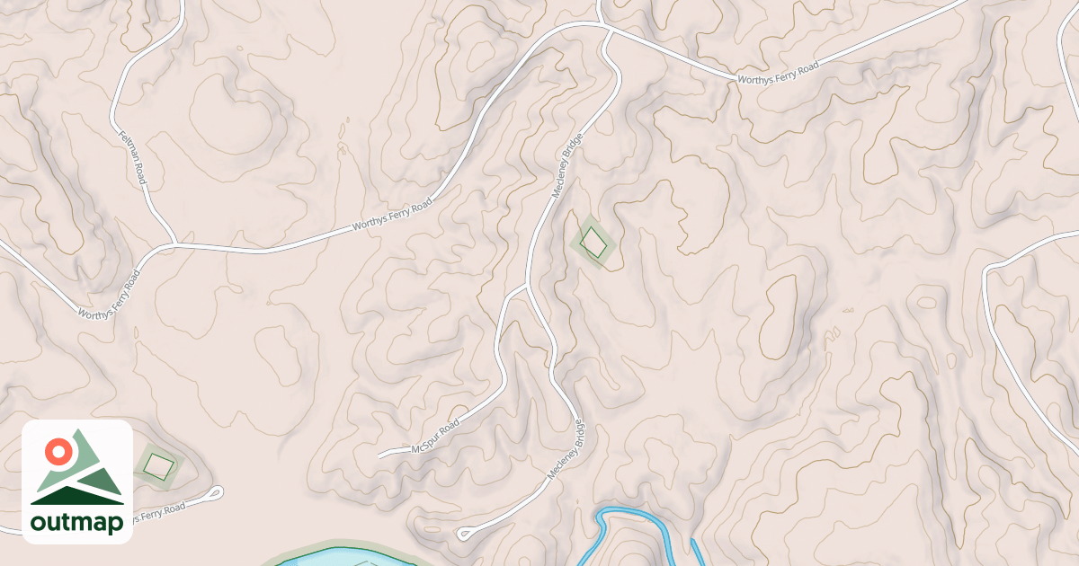 Map of MC CLENEY BR