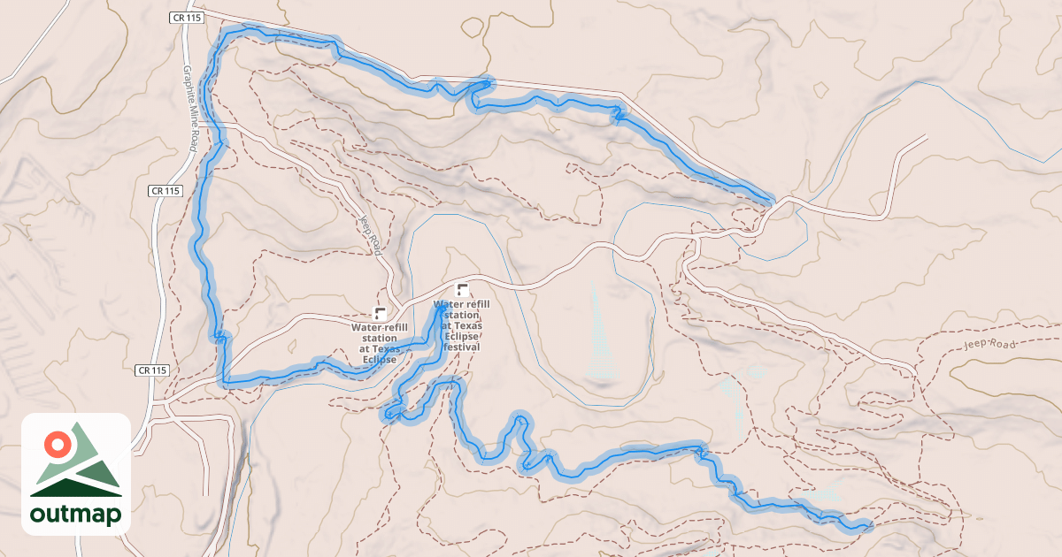 Map of Beginner Loop