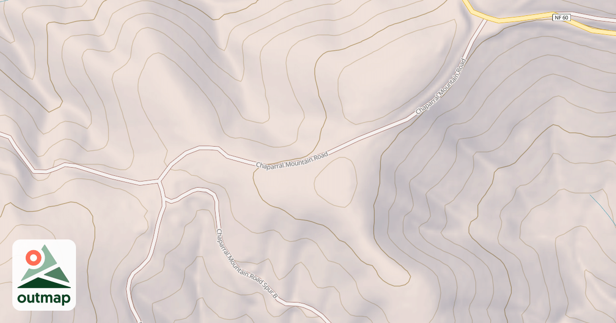 Map of CHAPARRAL MTN