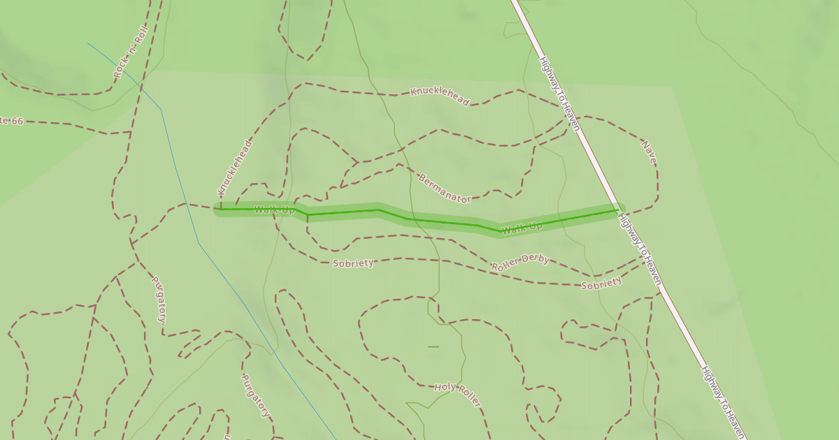 Map preview of Walk-Up
