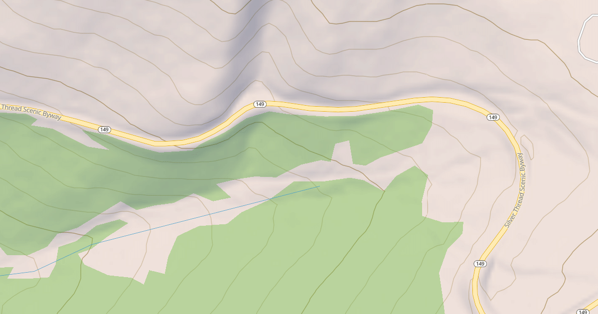Map preview of Old Highway 149 Snowmobile