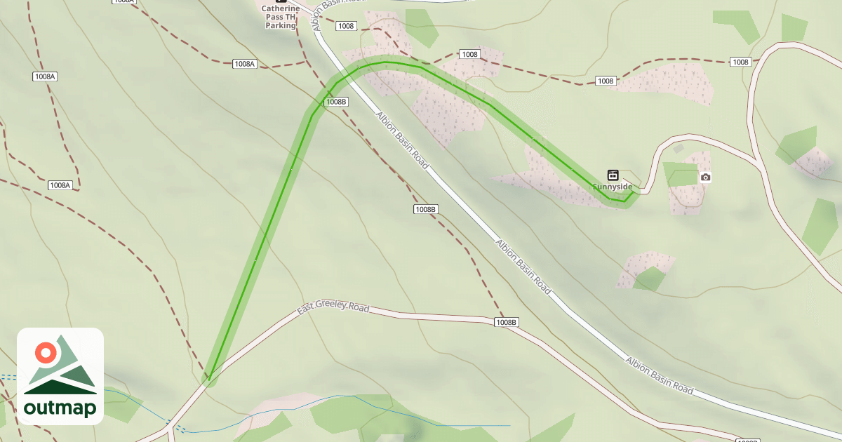 Map of Sunnyside