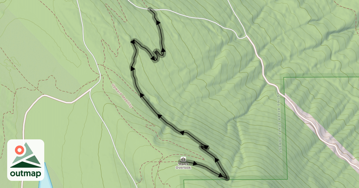 Map of Poppin Tops
