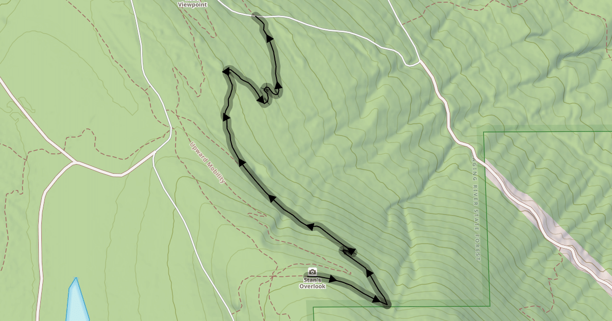 Map preview of Poppin Tops