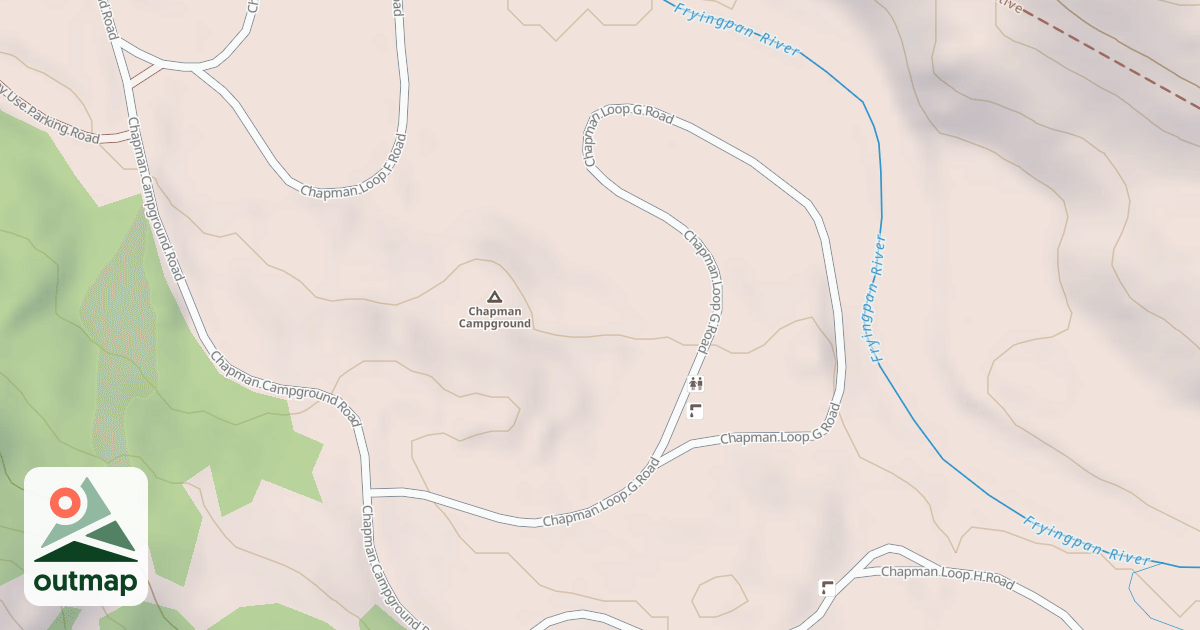 Map of CHAPMAN LOOP G
