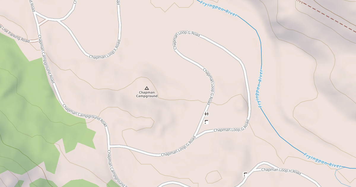 Map preview of CHAPMAN LOOP G