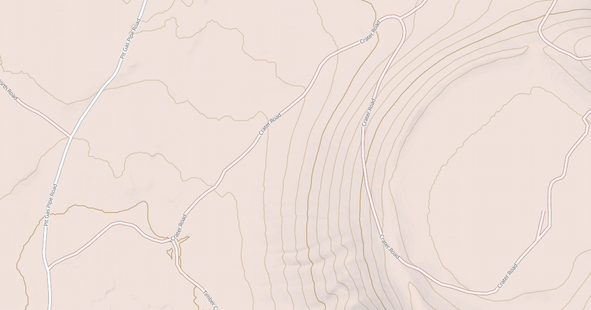Map preview of CRATER ROAD