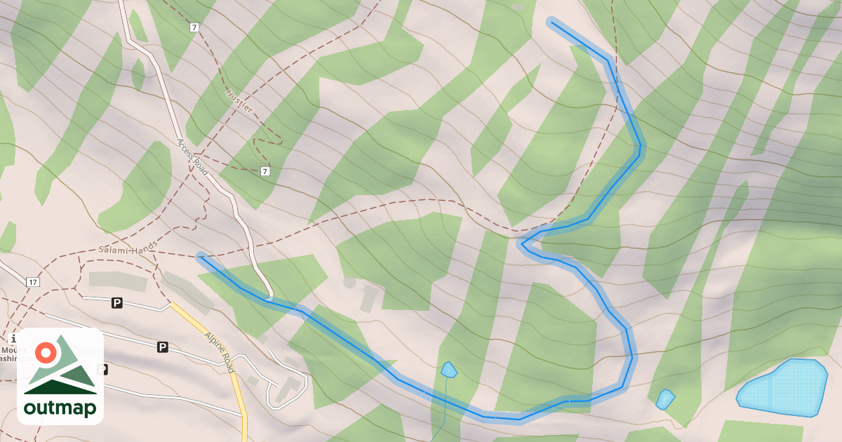 Map of Access Trail