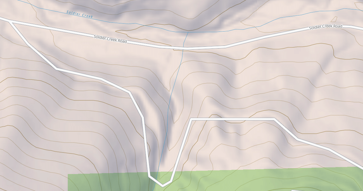 Map preview of BELL GULCH