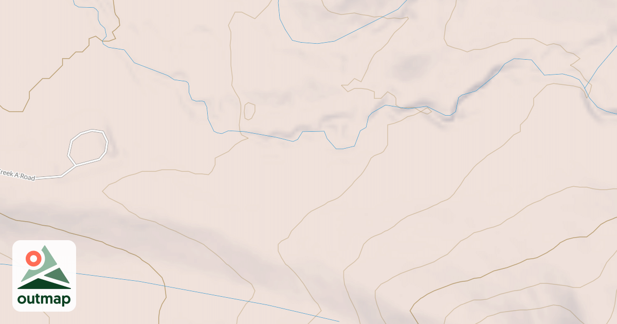 Map of Lange Canyon