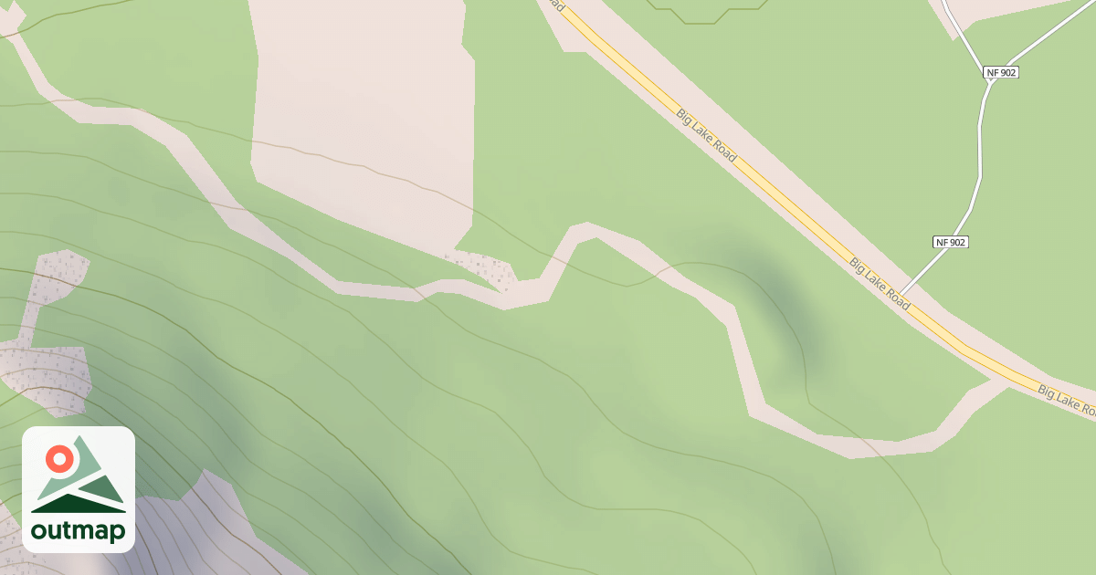 Map of Santiam Pass Ohv Atv Tr #210