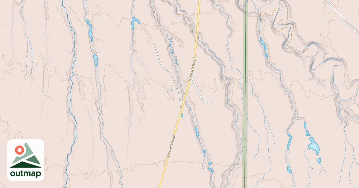 Map of BERGLAND SNOWMOBILE #12