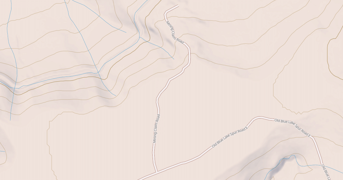 Map preview of MINING CLAIM