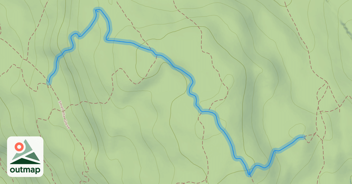 Map of Econoline Trail