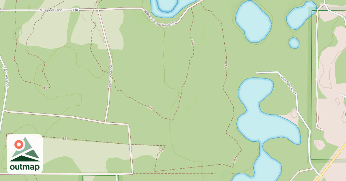 Map of 14b