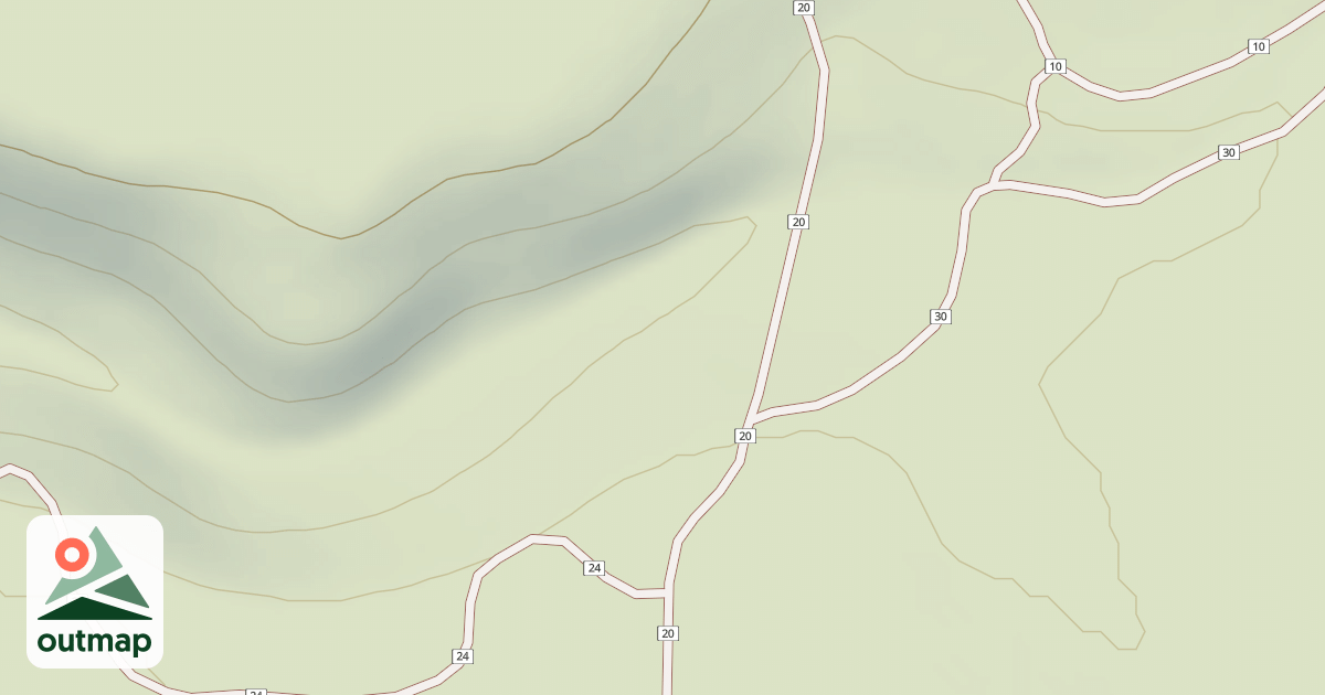Map of USFS Motor Vehicle Use Map Roads {34CB0CE7-ACA4-43E3-A725-9B289F88D002}