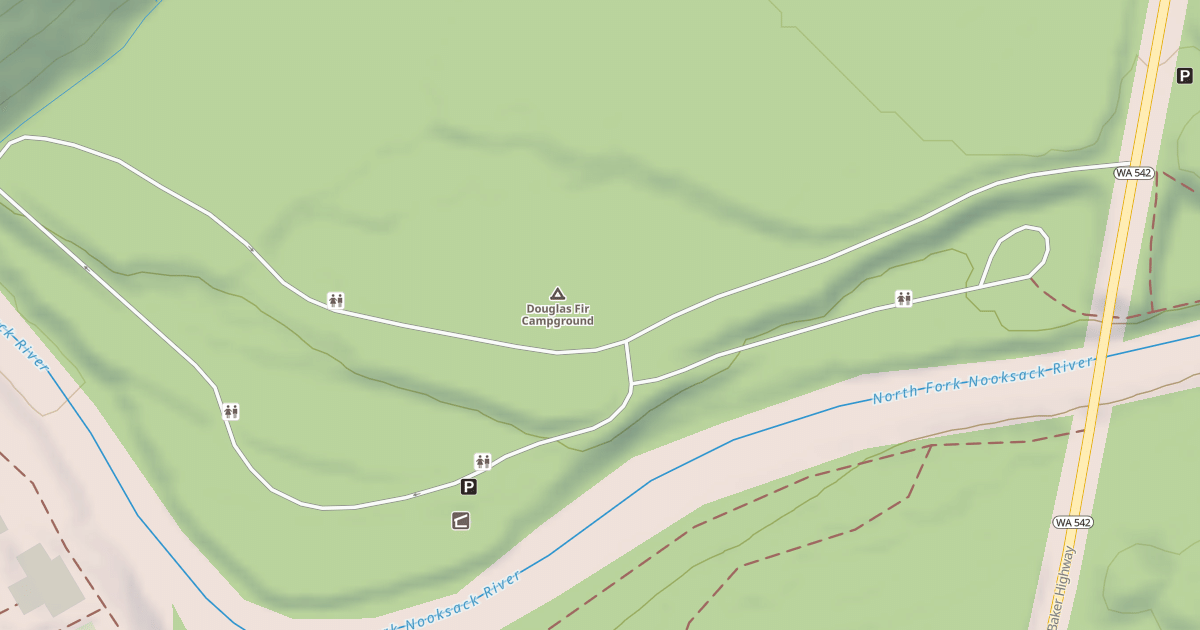 Map preview of DOUGLAS FIR CG
