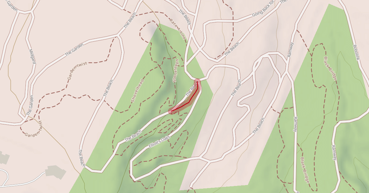 Map preview of Gap Jump A-Line